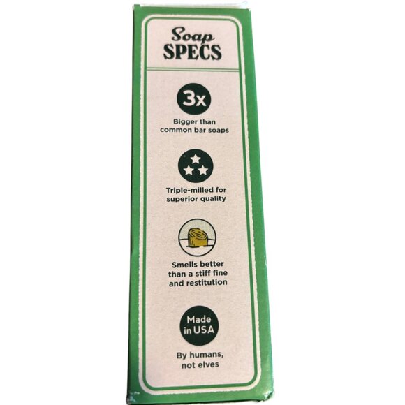 Duke Cannon Illegally Cut Pine Big Ass Brick of Soap 10oz USA Made NEW IN BOX - Picture 3 of 5